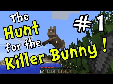 Minecraft 1.8 - Hunt for the Killer Bunny! Part 1