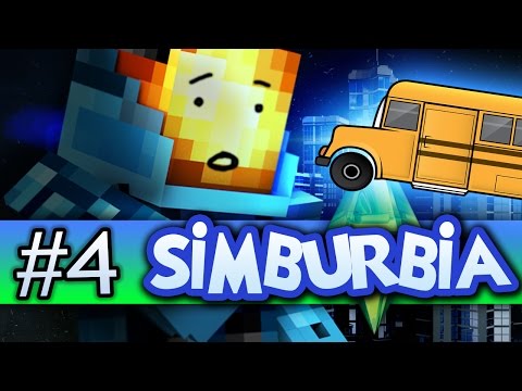 ★ Minecraft Simburbia Let's Play #4 ★ | NEW BUS STOP UPGRADE! - Minecraft 1.8 Sim City
