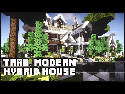 Minecraft - Traditional House w/ Modern Interior
