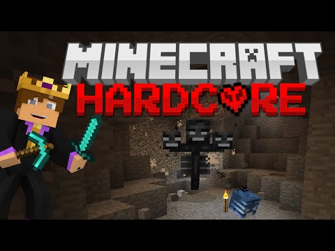 Hardcore Minecraft #15 - WITHER BOSS BATTLE!
