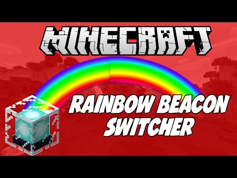 Minecraft 1.8 Rainbow Beacon Switcher 24 Color Switcher