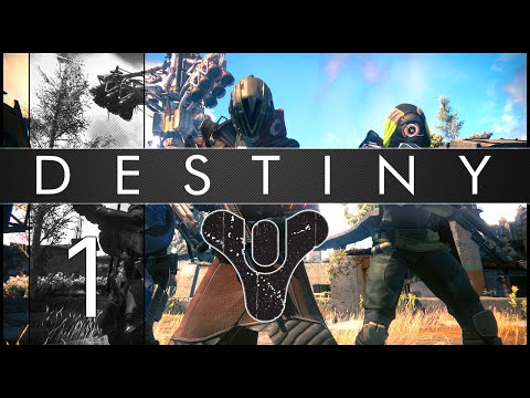 Destiny Gameplay Walkthrough - Part 1 : The Rise of Two Guardians!
