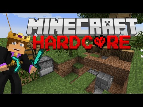 Hardcore Minecraft #16 - SECRET ENTRANCE!