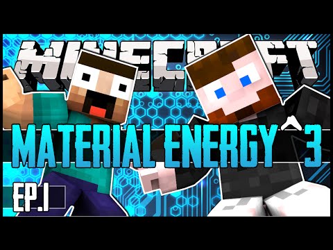 Minecraft - Material Energy^3 - Ep.01 w/ Skyzm