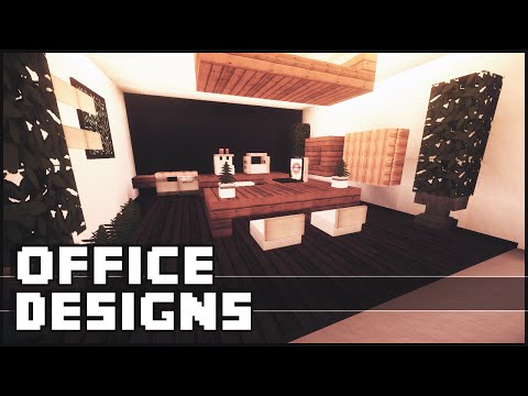 Minecraft - Office Designs & Ideas