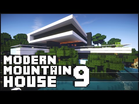 Minecraft - Epic Modern Mountain House 9