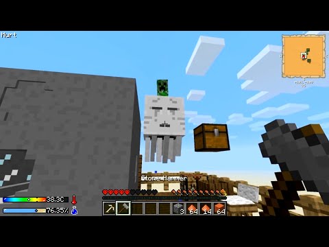 Minecraft - Crash Landing #11: Dire Straits!