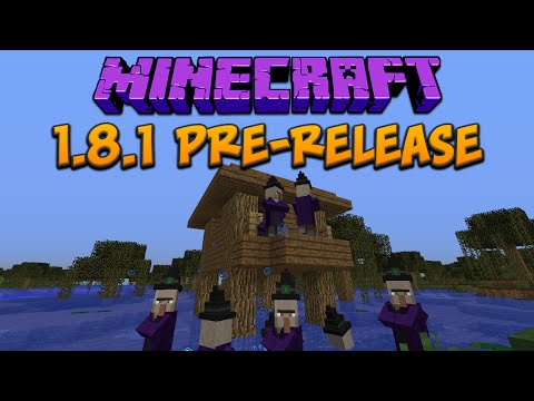 Minecraft 1.8.1 Pre Release