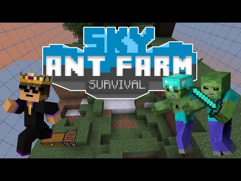 Minecraft: Sky Ant Farm #1 - EXTREME CREEPERS!