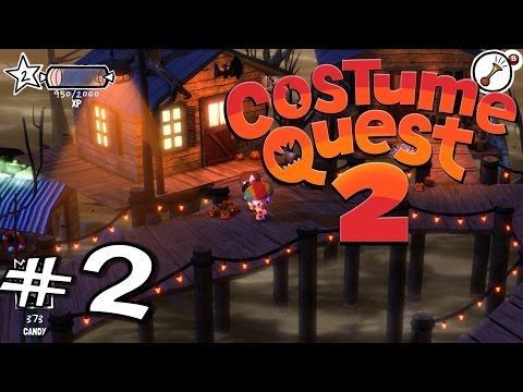 Costume Quest 2 | E02 | Lower Bayou! (Gameplay / Playthrough / 1080p)