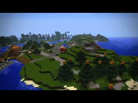 #Minecraft Timelapse island paradise