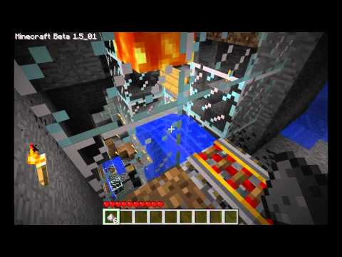 fast minecart mob grinding - minecraft