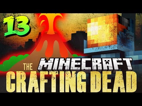 Minecraft Crafting Dead Mod Pack 13 | VOLCANO ZOMBIES! - Walking Dead in Minecraft