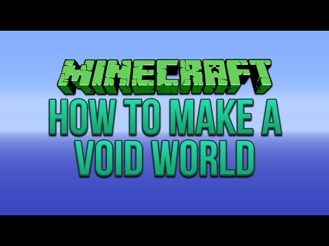 Minecraft: How To Make A Void World