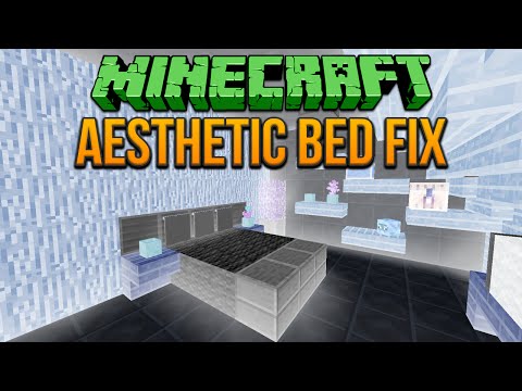 Minecraft: Aesthetic Bed Fix Tutorial
