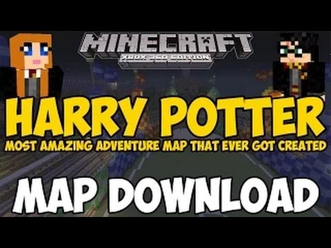 Minecraft Xbox One/360  HARRY POTTER Adventure map Download!