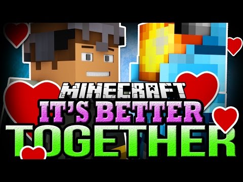 Minecraft IT'S BETTER TOGETHER - Minecraft Classic Co-op Map with TrueMU and Logdotzip