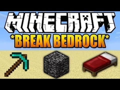 How To Break Bedrock in Minecraft PC + XBOX NEW! EASY NOT PATCHED!