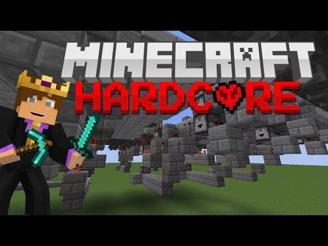 Hardcore Minecraft #38 - REDSTONE BLUEPRINTS