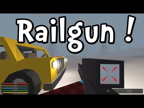 UNTURNED 3.0 Railgun Roadtrip to Secret Laboratory!