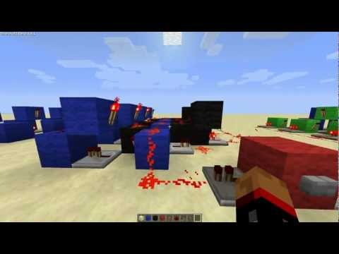 RS NOR Latch Array! Sequential Memory Cell [Advanced Minecraft Redstone Tutorials]