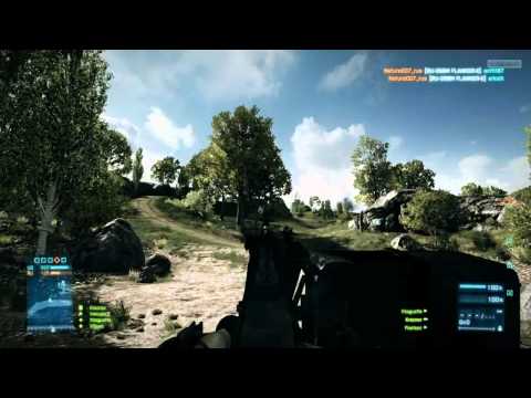 Battlefield 3 Caspian Border Beta Footage! Vehicle Combat!