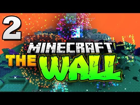 Minecraft FIREWORK SURPRISES! - The WALL #2 w/ TrueMU and LogDotzip (Minecraft Parkour)