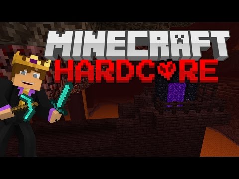 Hardcore Minecraft #45 - NETHER SUPPLIES!