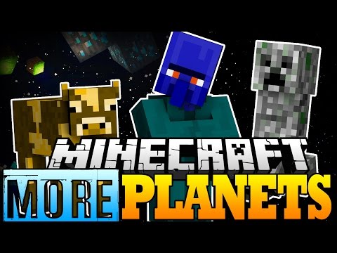 Minecraft Mod | MORE PLANETS MOD! (Adventure Outside the Galacticraft Milky Way!) - Mod Showcase