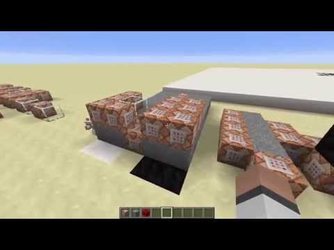 2D Turing Machin in Minecraft - Drawings Made By A Computer