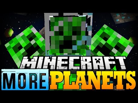 Minecraft Mod | MORE PLANETS MOD 2! (Space Mobs, Bosses, and More!) - Mod Showcase