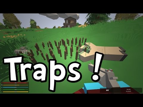 UNTURNED 3.0 Traps and Medical Supplies! (Gameplay / Walkthrough)
