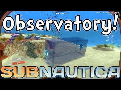 Subnautica Observatory and Dive Reel! (1080p60 Gameplay / Walkthrough)