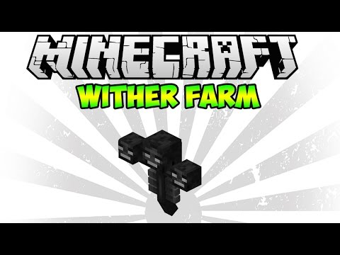 Minecraft: Best Easy Wither Farm Tutorial - Best Nether Star Farm Tutorial