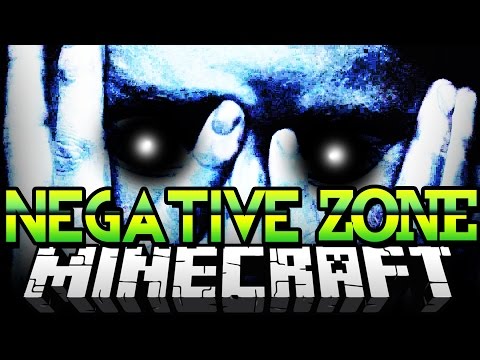Minecraft THE NEGATIVE ZONE... Part 1 (Minecraft Parkour in NEGATIVE!)