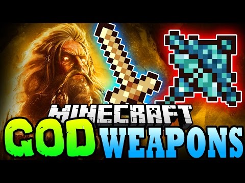Minecraft Mod | GOD WEAPONS MOD - 