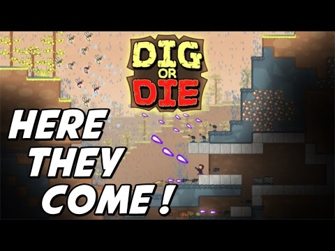 Dig or Die Gameplay Introduction (Sandbox / Action / Tower Defense)