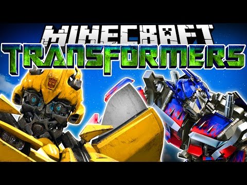 Minecraft Mod | TRANSFORMERS MOD (Transformers, Jets, Tanks, Weapons) - Minecraft Mod Showcase
