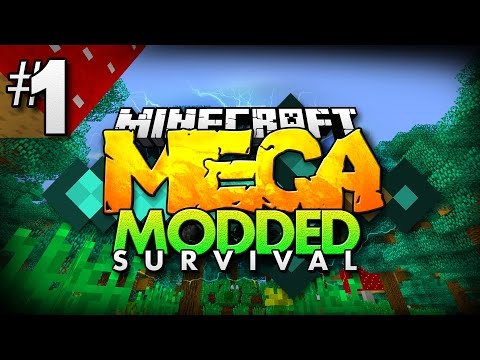 Minecraft MEGA Modded Survival #1 | OVER 200+ MODS TO EXPLORE! - Minecraft Mod Pack