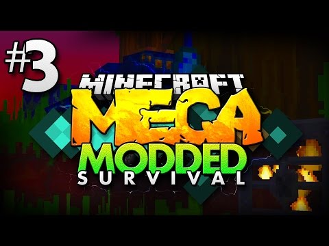 Minecraft MEGA Modded Survival #3 | THE SPIDER TREE! - Minecraft Mod Pack