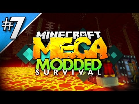 Minecraft MEGA Modded Survival #7 | INFINITE POWER!.. Kinda.. - Minecraft Mod Pack