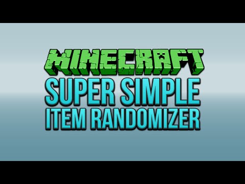 Minecraft: Super Simple Item Randomizer Tutorial