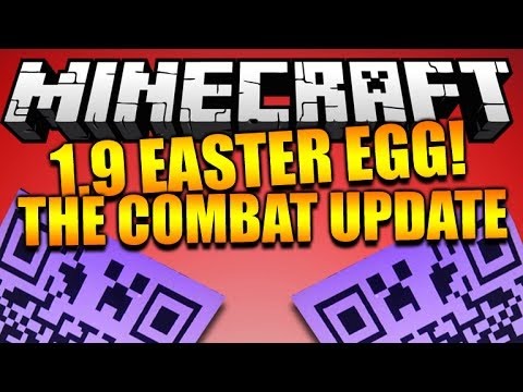 Minecraft 1.9 Update News: THE COMBAT UPDATE (Minecraft 1.9 2015 Easter Egg Hint)
