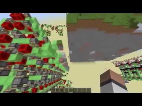 Vanilla Minecraft Quarry - Fully Automatic Mine in Minecraft 1.8.3