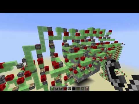 Minecraft WALL EATERS!  Horizontal, Vertical, and Upside down