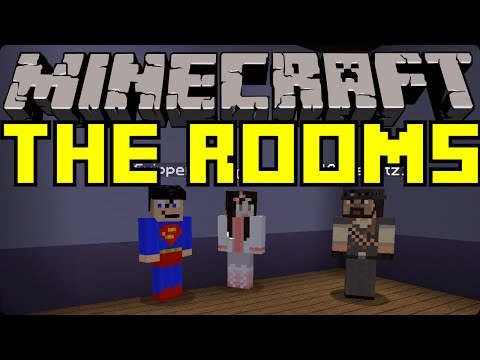 Minecraft Map - The Rooms - With TNT fun at end