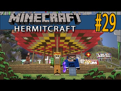 Best Minecraft Ride Ever w/ Sl1p! Hermitcraft #29