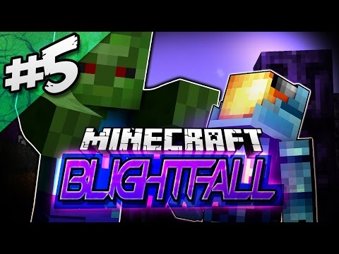 Minecraft BLIGHTFALL Modded Adventure #5 | FURIOUS ZOMBIE BOSS!? - Minecraft Mod Pack