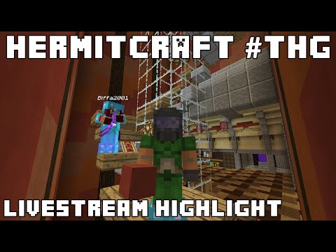 Hermitcraft #THG Biffa Gets Lucky (Livestream Highlight)