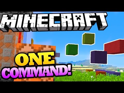 Minecraft | PARKOUR BUILDER | Only One Command - EASY DIY Parkour! | Vanilla Minecraft